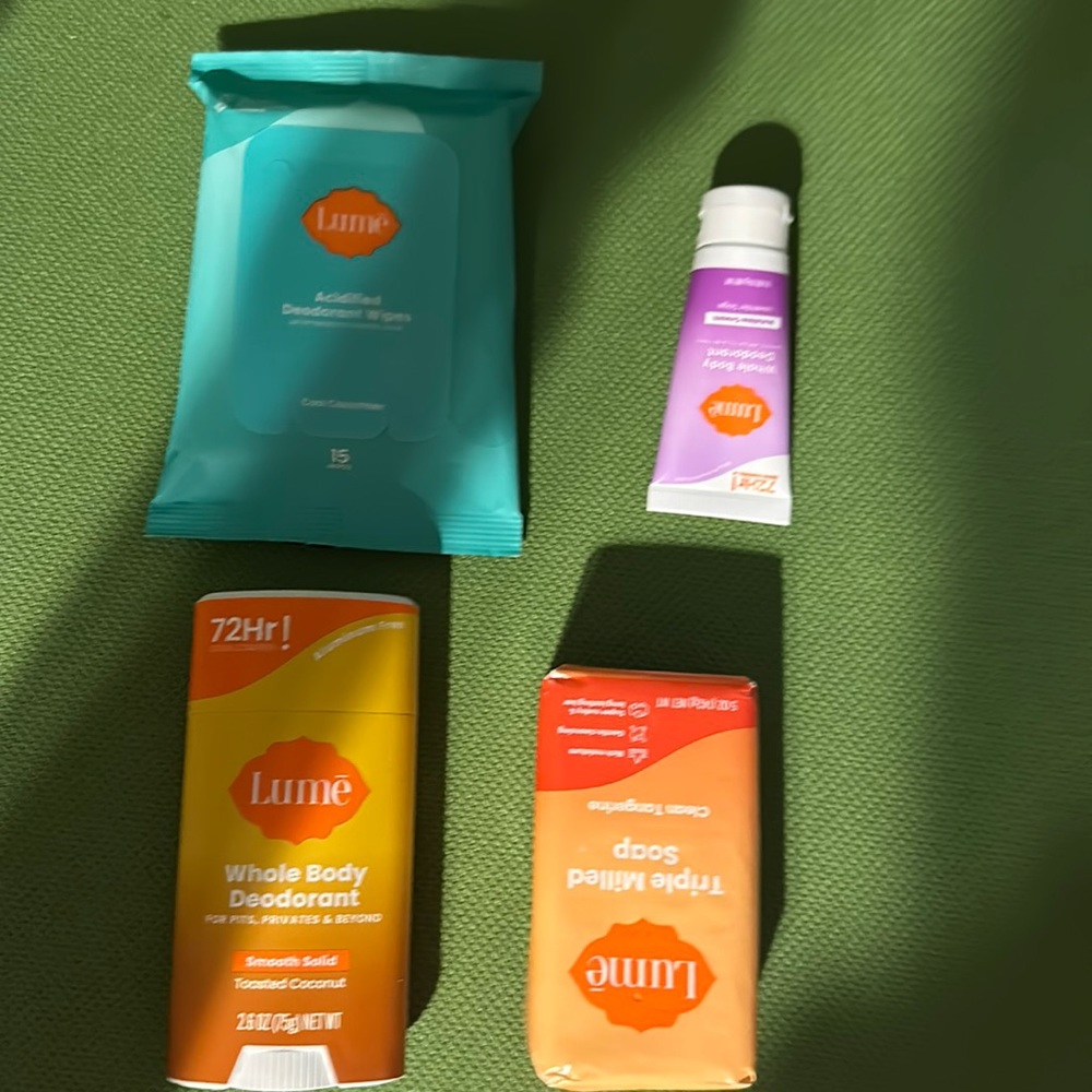 Lumes deodorant, set of four